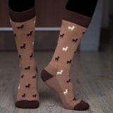 Socken mit Alpaka Motiv – warme Lieblingssocken aus Alpakawolle