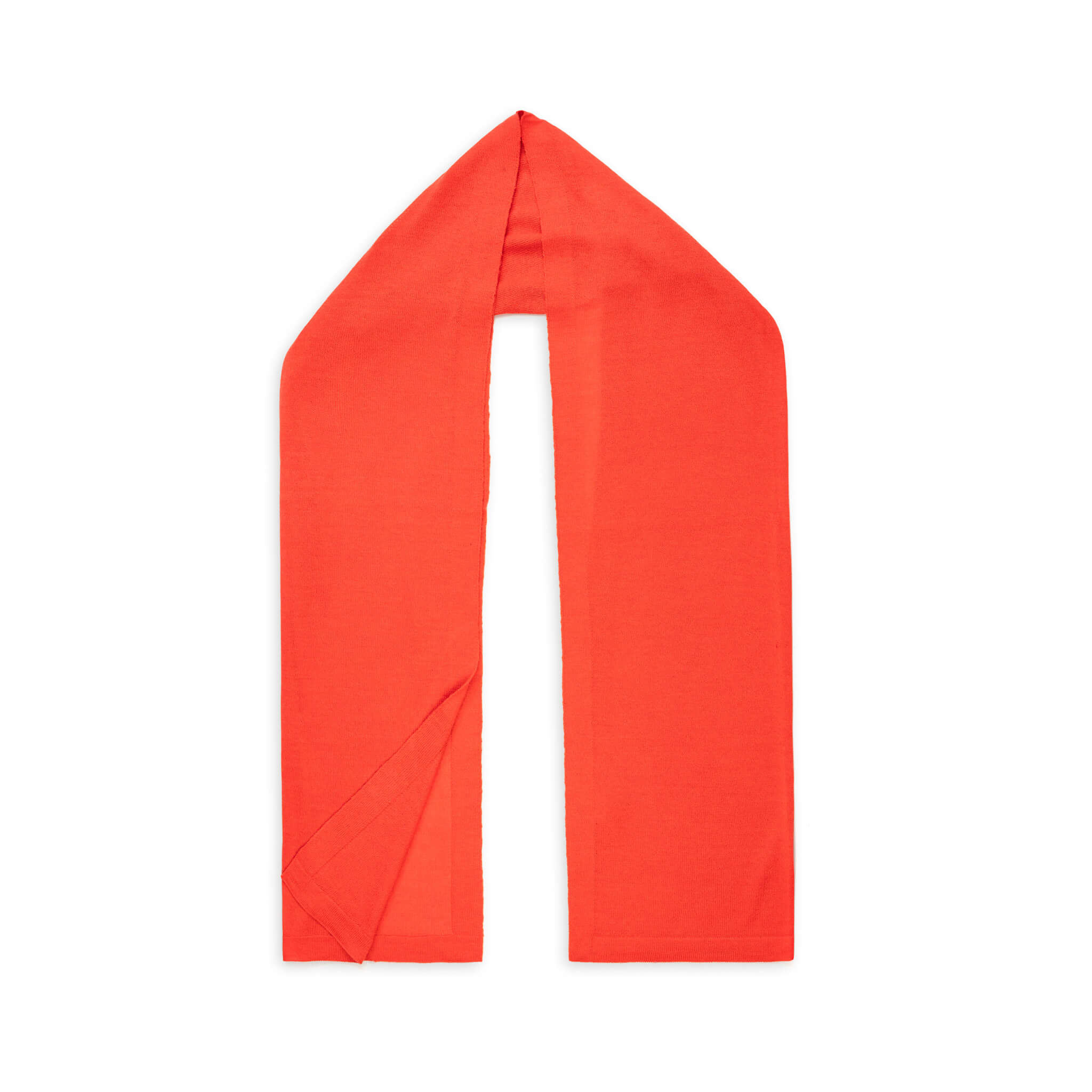 Alpaka Schal für Damen von Alpakin einfarbig in orange