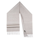 Alpaka Schal in Naturfarbe beige der Alpakas von Alpakin