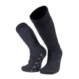 Alpaka Stoppersocken mit niedlichen Alpakas in schwarz vor weißem Hintergrund