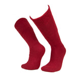 Rote Alpaka Wintersocken für kalte Wintertage von Alpakin