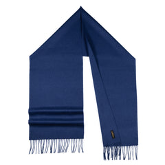 Alpaka Schal in maskulinem dunkelblau von Alpakin